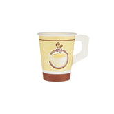 9 Oz Printed Single Wall Paper Cups with Handle 1000 Pieces - hotpackwebstore.com - Single Wall Paper Cups